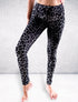 Pantaloni leggings donna eleganti e modellanti - Leopardo chiaro-scuro Namastemood